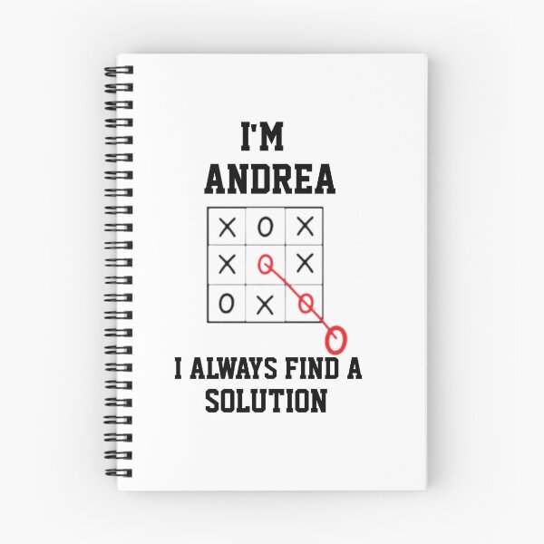 Item preview, Im Andrea I Always Find A Solution  designed and sold by Yay Design.