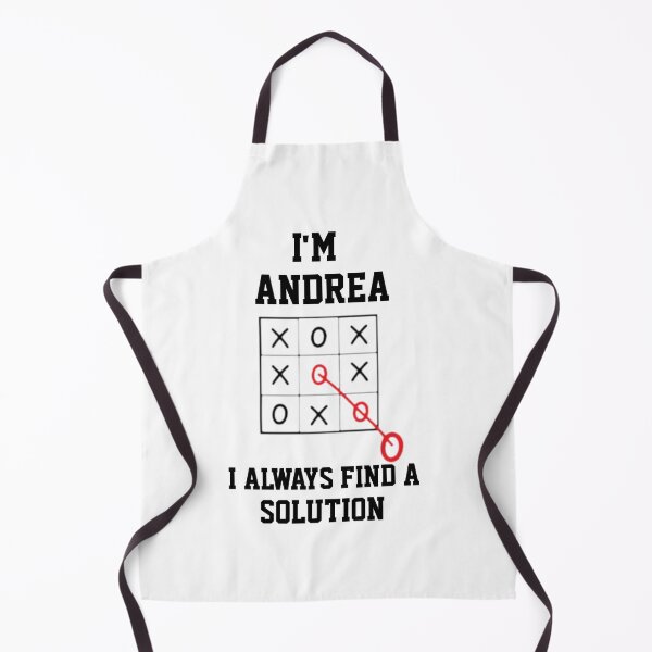 Item preview, Im Andrea I Always Find A Solution designed and sold by Yay Design.