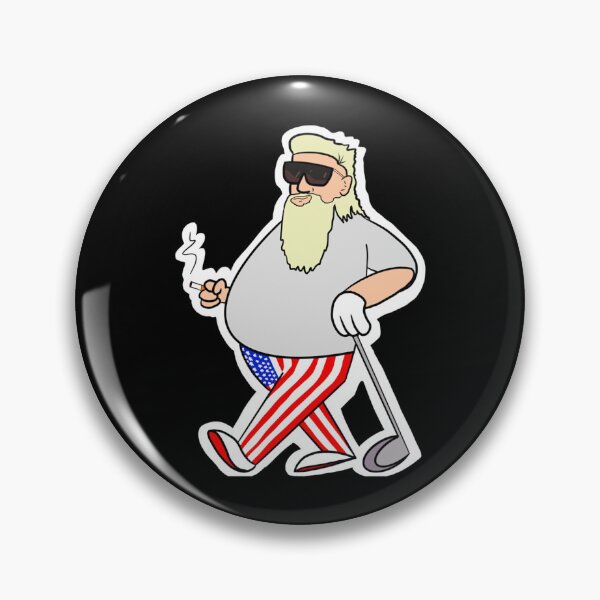 Item preview, Smokin’ John Daly    designed and sold by MainandLocal.
