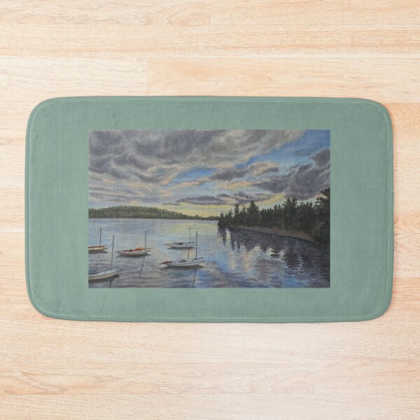 Item preview, Lake at Sunset designed and sold by LoveJingle.
