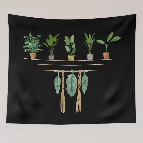 Item preview, Boho Plant Shelf designed and sold by CreativeLevelUp.
