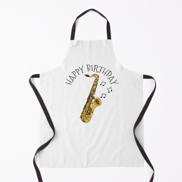Item preview, Happy Birthday Saxophone Saxophonist Musician designed and sold by doodlerob.