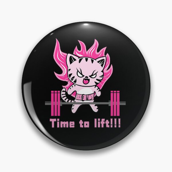 Item preview, Time To Lift, Girl Kitty designed and sold by Jonejonez.