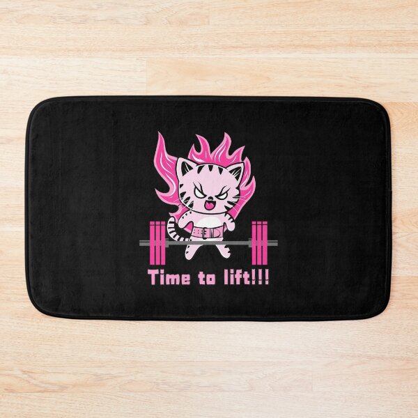 Item preview, Time To Lift, Girl Kitty designed and sold by Jonejonez.