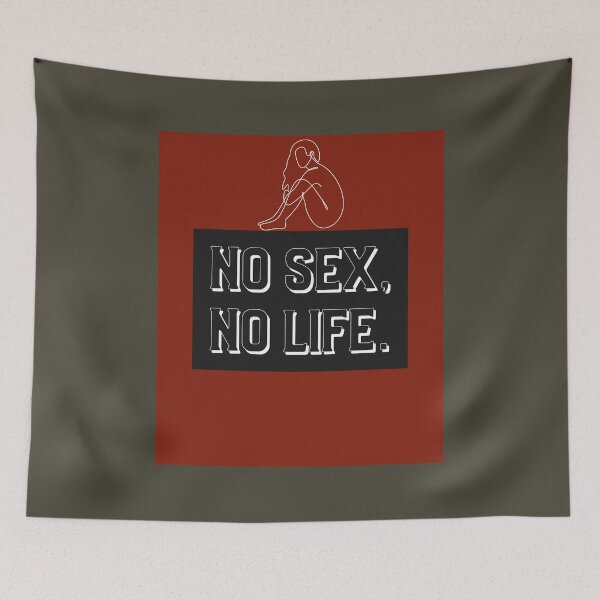 Item preview, No Sex, No Life. designed and sold by Jujulagrande.