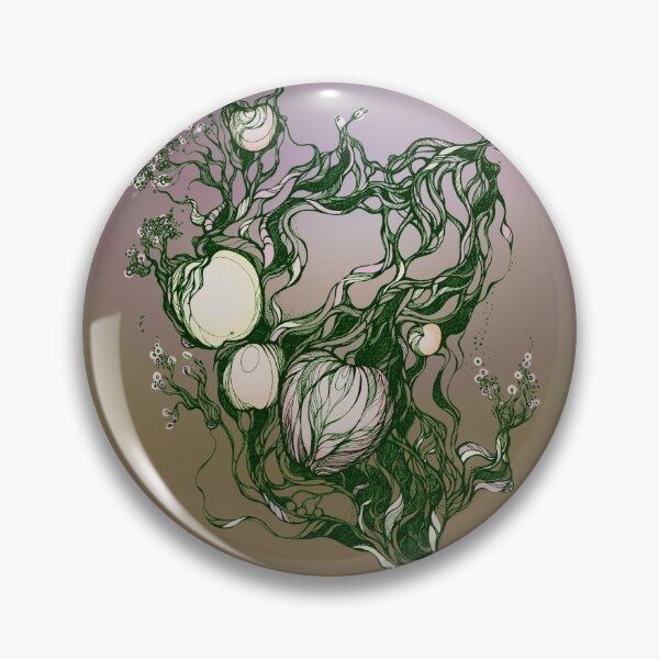 Item preview, Garden paradise. Hand draw  ink and pen on textured paper designed and sold by MandalaFlowerArt.