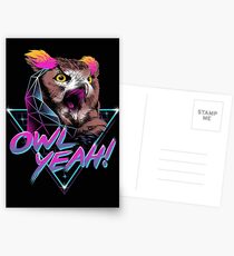 Hibou Ouais! Cartes postales