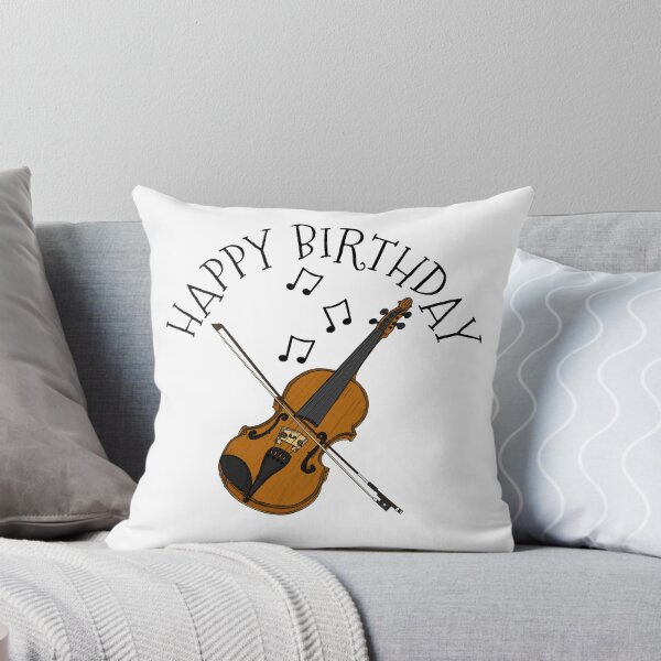 Item preview, Happy Birthday Violin Violinist Musician designed and sold by doodlerob.