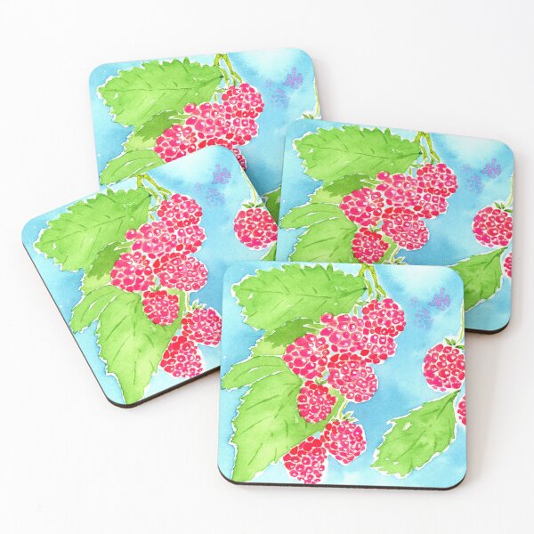 Item preview, Raspberries designed and sold by Sonoran Glimmer.