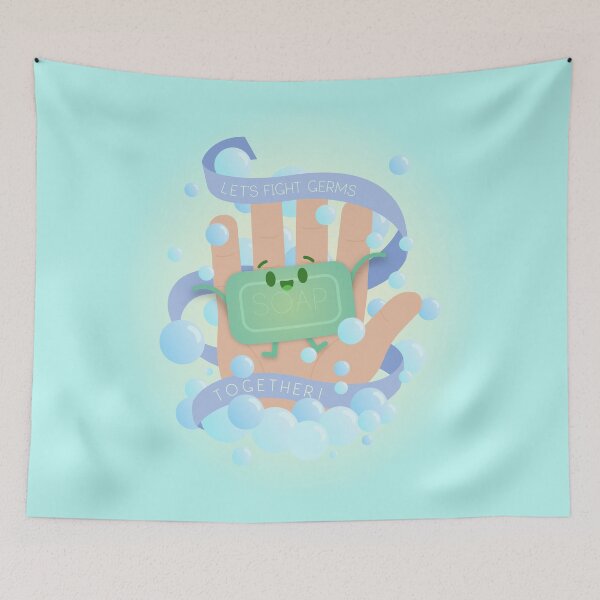 Item preview, Fight Germs Together designed and sold by Barbara Nguyen.