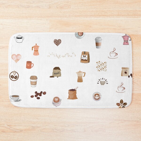 Item preview, Coffee pattern designed and sold by Rubi16.