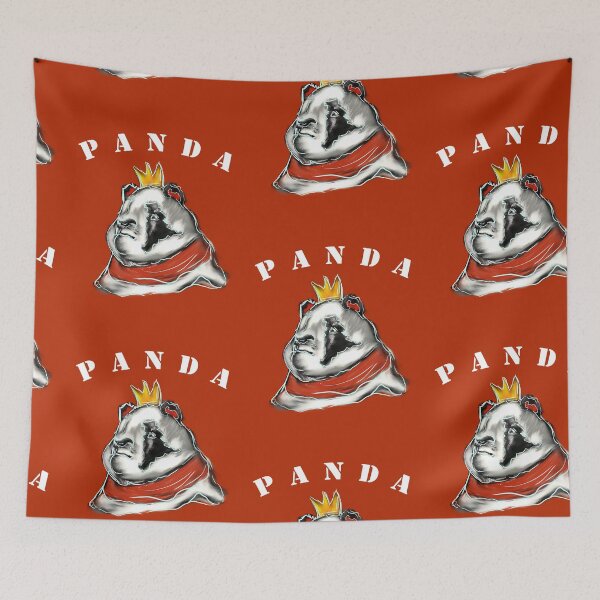 Item preview, Panda, a colorful doodle designed and sold by dusso.