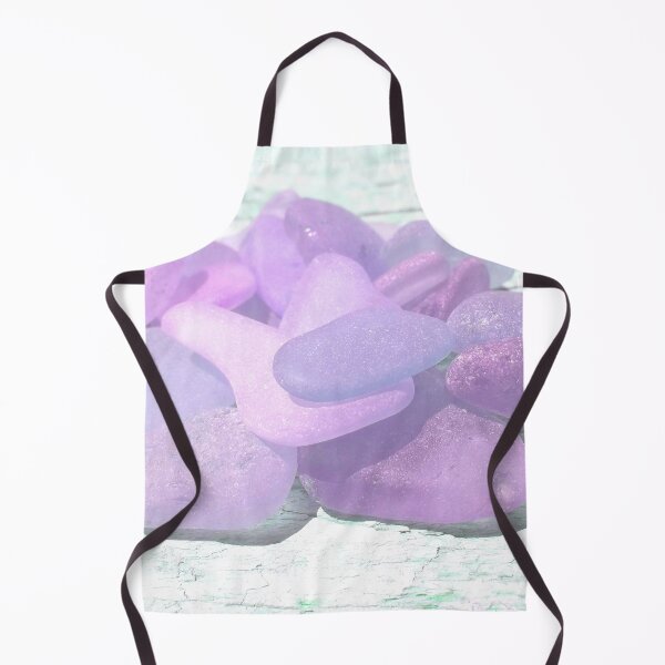 Item preview, Pastel Soft Girl Aesthetic Style Lilac Sea Glass Beachy Minimalism Decor Photo 8 of 8 designed and sold by Beachy.