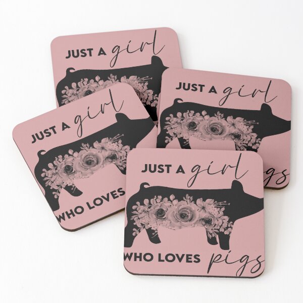 Item preview, Just A Girl Who Loves Pigs designed and sold by Loren Bywater.