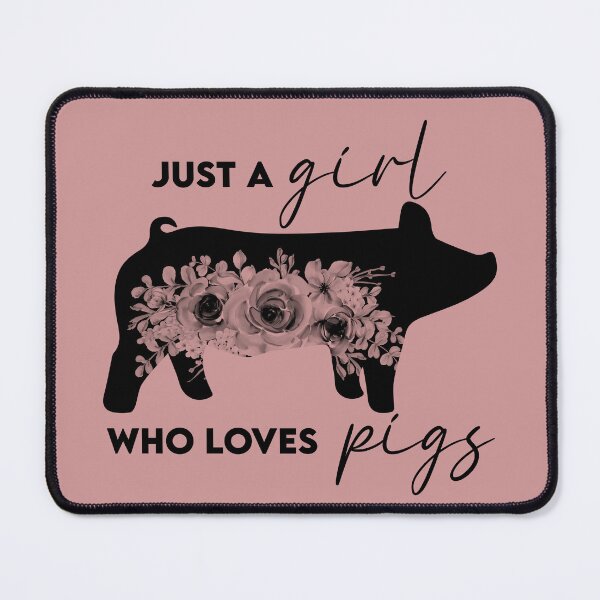 Item preview, Just A Girl Who Loves Pigs designed and sold by Loren Bywater.