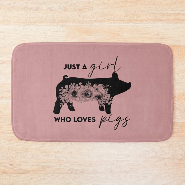 Item preview, Just A Girl Who Loves Pigs designed and sold by Loren Bywater.