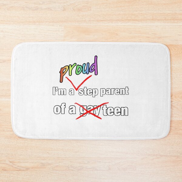 Item preview, Proud Step Parent of a gay teen designed and sold by Haljor.