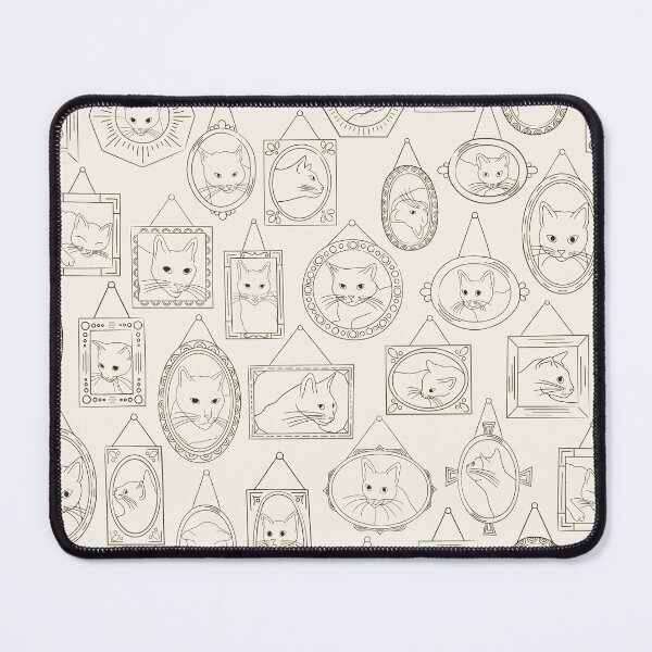 Item preview, Quirky Cats - Purrfect Portraits - Black & White designed and sold by Carrie Cantwell Art.