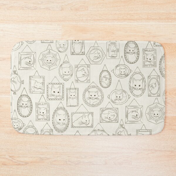 Item preview, Quirky Cats - Purrfect Portraits - Black & White designed and sold by Carrie Cantwell Art.