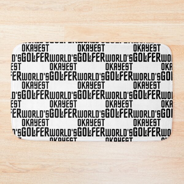 Item preview, World_s Okayest Golfer  Father_s Day Golf Quotes designed and sold by MainandLocal.