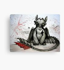 Toothless Canvas Print