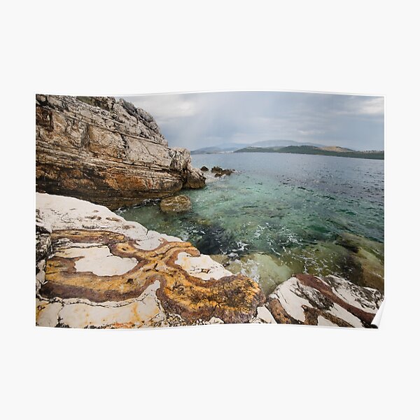 Fossil Beach Poster