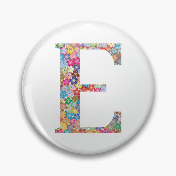 Item preview, Floral, Letter E designed and sold by Clothingspot.
