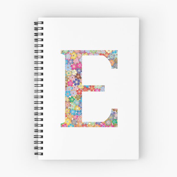 Item preview, Floral, Letter E designed and sold by Clothingspot.