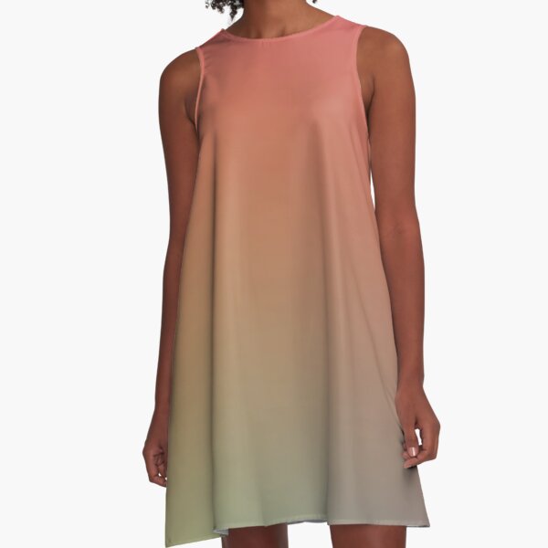 COLD SOIL - Plain Color iPhone Case and Other Prints A-Line Dress