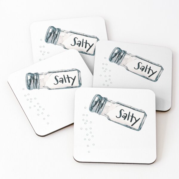 Item preview, Salty Salt Shaker.  Funny Sarcastic Trendy.  designed and sold by SnakeCharm.