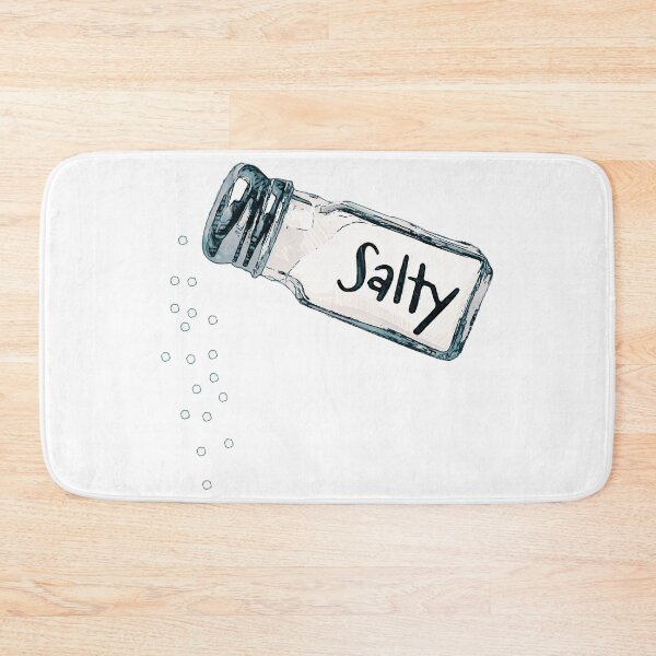 Item preview, Salty Salt Shaker.  Funny Sarcastic Trendy.  designed and sold by SnakeCharm.