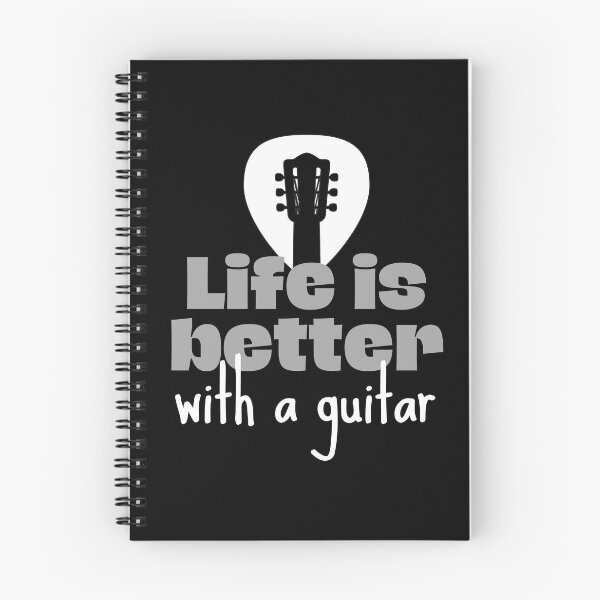 Aperçu de l'œuvre La vie est meilleure avec une guitare créée et vendue par TheGreenGoat.
