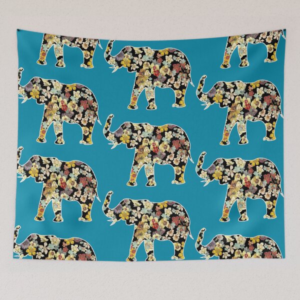 Item preview, flowery elephunk designed and sold by crileybell.