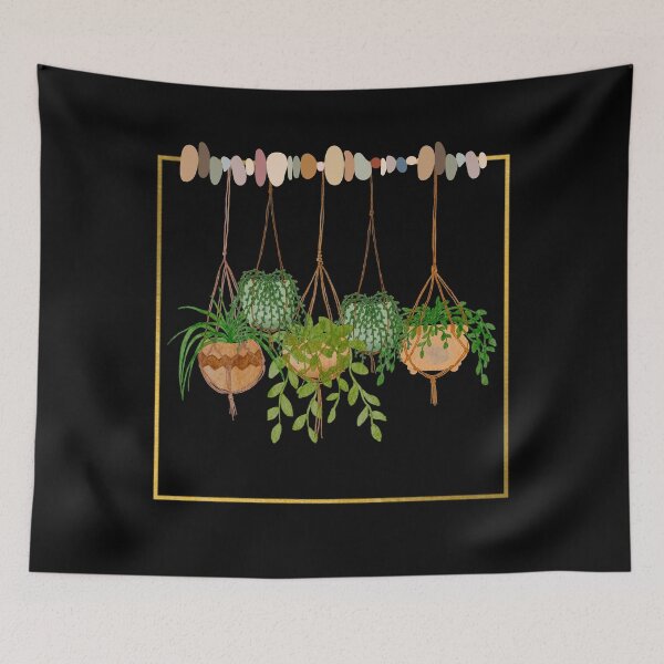 Item preview, Boho Hanging Plants designed and sold by CreativeLevelUp.