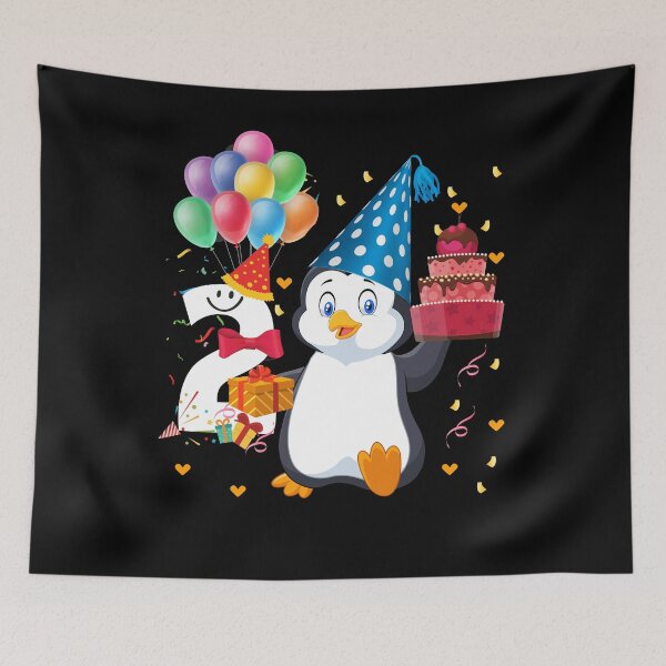 Item preview, Penguin Birthday 2 Years Old Penguin 6th Birthday Kids Girls designed and sold by Eddie SH.