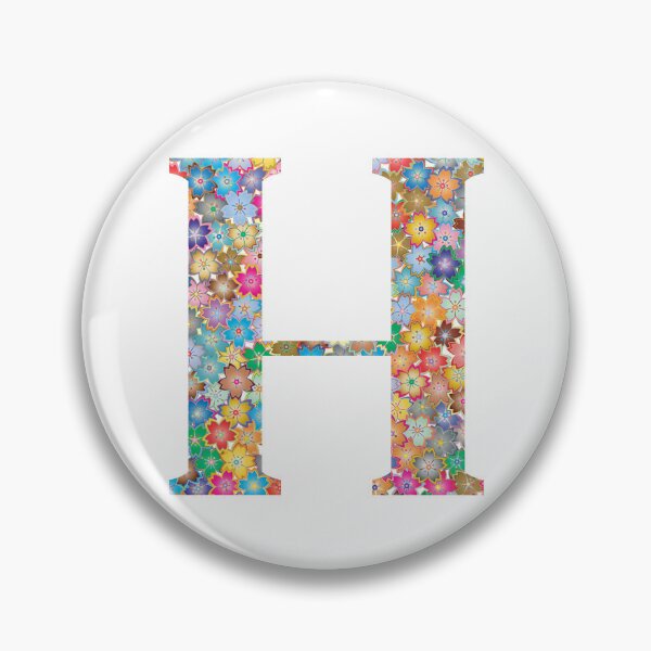 Item preview, Floral, Letter H designed and sold by Clothingspot.