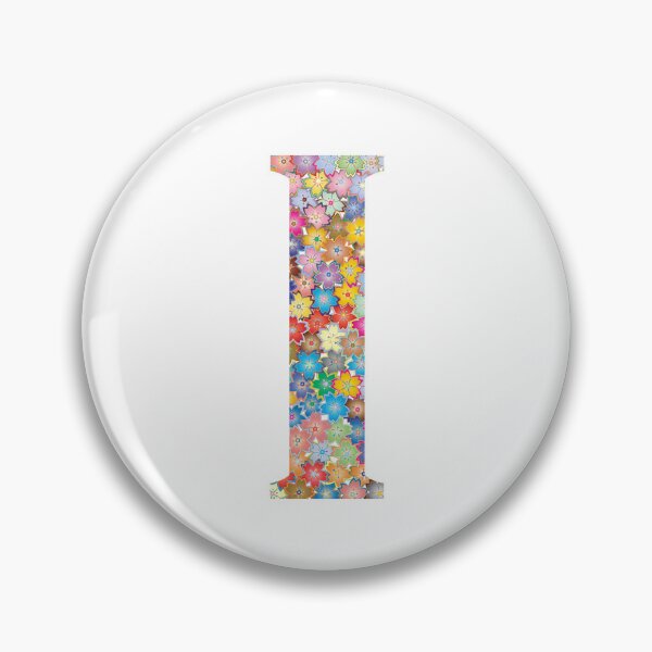 Item preview, Floral, Letter I designed and sold by Clothingspot.