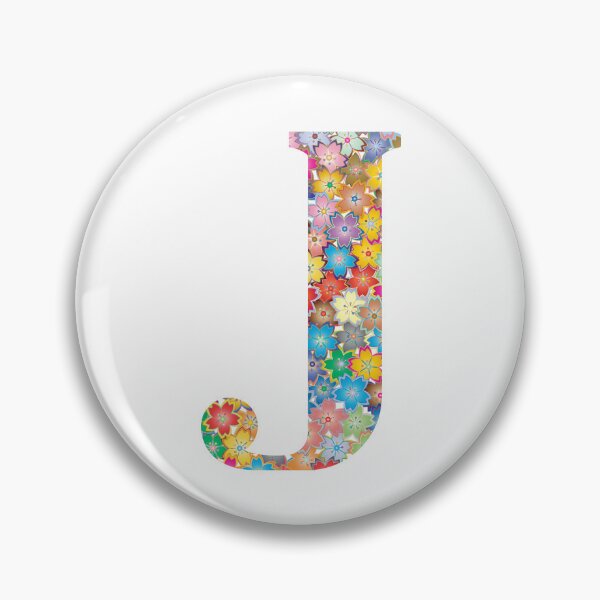 Item preview, Floral, Letter J designed and sold by Clothingspot.