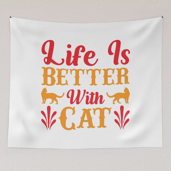 Item preview, Life is better with Cats designed and sold by superone8.