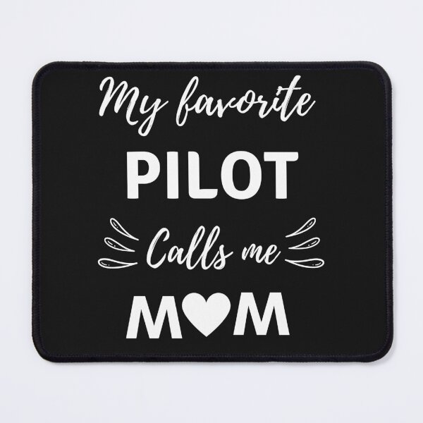 Item preview, My Favorite Pilot Calls Me Mom Unisex T-shirt, Airplane Shirt, Plane Tee, Aviation Tee, Mother Grandma Gram, designed and sold by ALEXOUE.