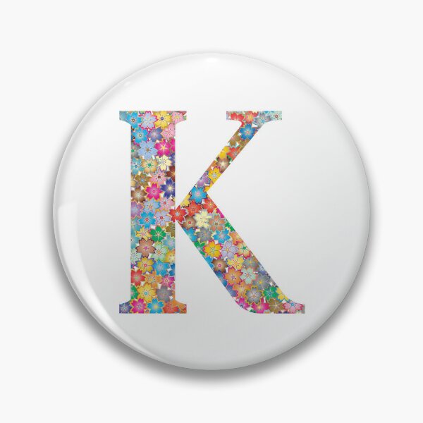 Item preview, Floral, Letter K designed and sold by Clothingspot.