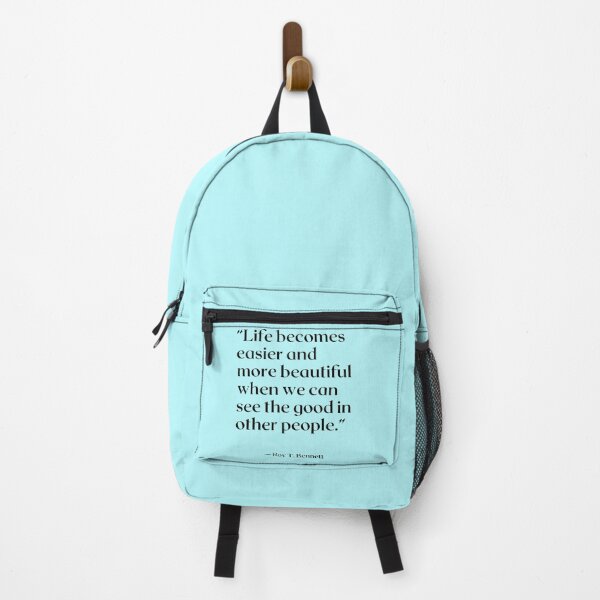 Item preview, Cinspirational quotes“Life becomes easier and more beautiful when we can see the good in other people, designed and sold by LeapArtsQuotes.