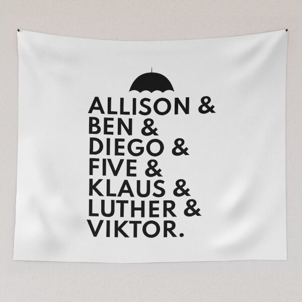 Item preview, Umbrella Academy - The Hargreeves designed and sold by televisiontees.