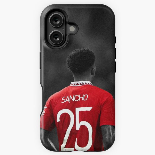 Artikel-Vorschau von Jadon Sancho Manchester United Handyhülle 2022/23, designt und verkauft von HarryLee16.