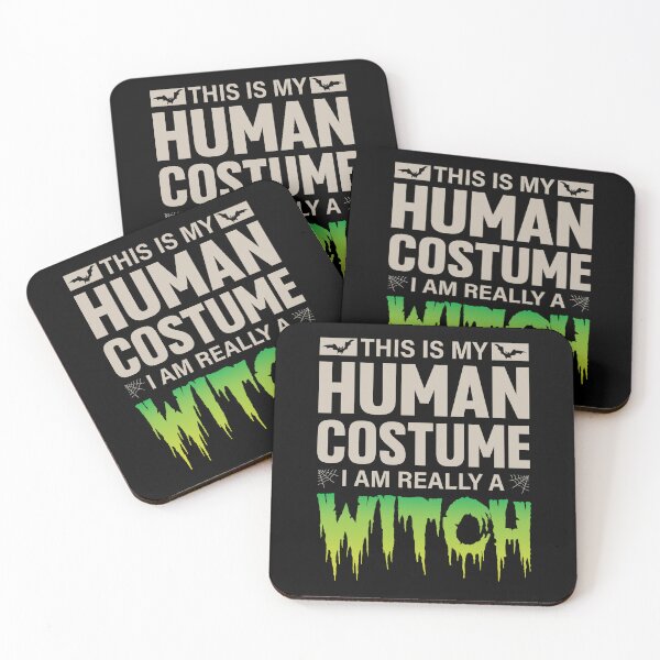 Item preview, THIS IS MY HUMAN COSTUME I AM REALLY A WITCH designed and sold by lukas69graphic.