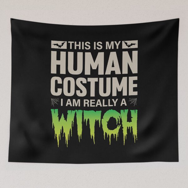 Item preview, THIS IS MY HUMAN COSTUME I AM REALLY A WITCH designed and sold by lukas69graphic.