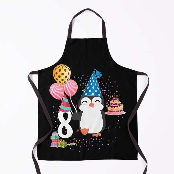 Item preview, Penguin Birthday 8 Years Old Penguin 8th Birthday Kids Girls designed and sold by Eddie SH.