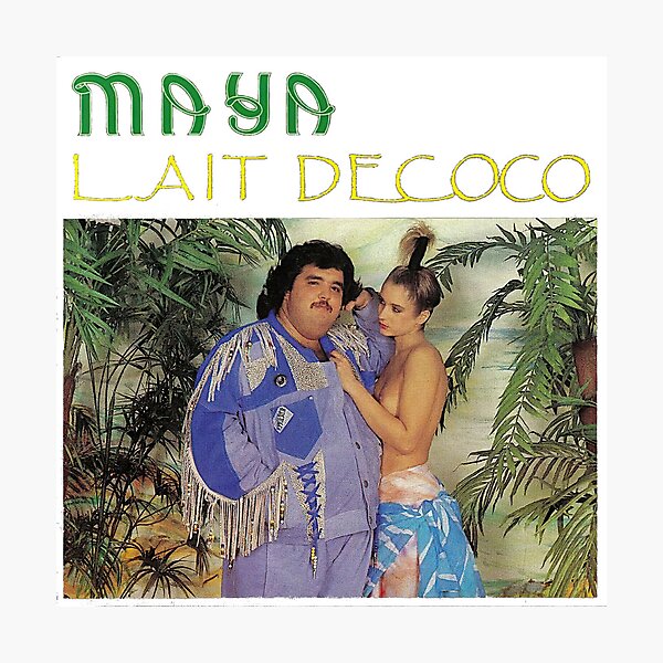 Maya Lait De Coco Print
