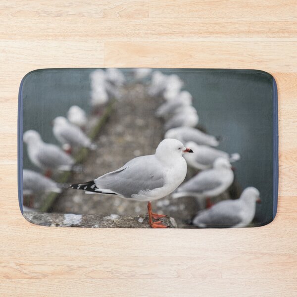 Aperçu de l'œuvre Mouette sur p acier en perspective et mise au point décroissantes créée et vendue par Brian Scantlebury.