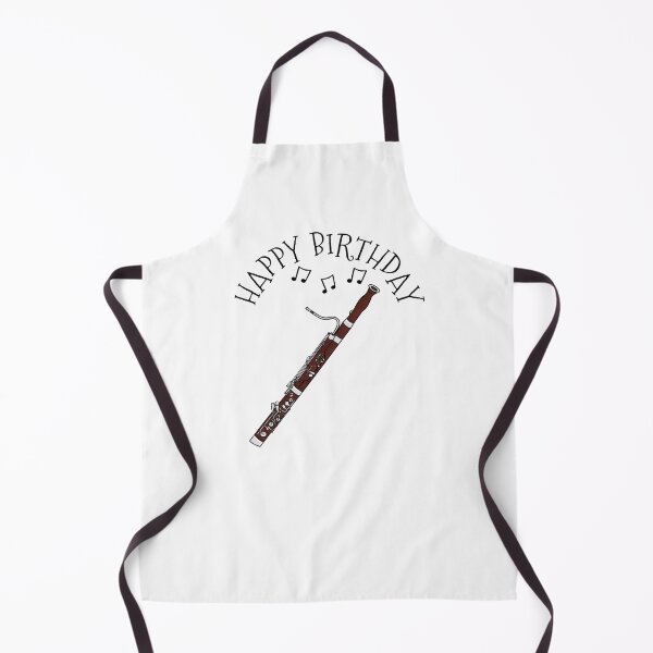 Item preview, Happy Birthday Bassoon Bassoonist Woodwind Musician designed and sold by doodlerob.